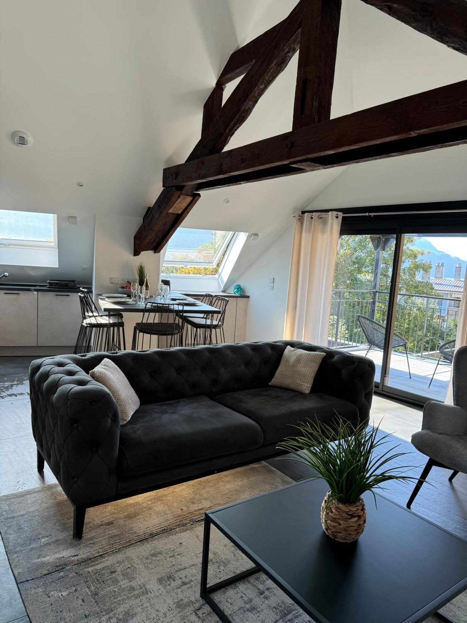 Magnifique Appartement Vue Lac - 5 Personnes Voglans Eksteriør bilde