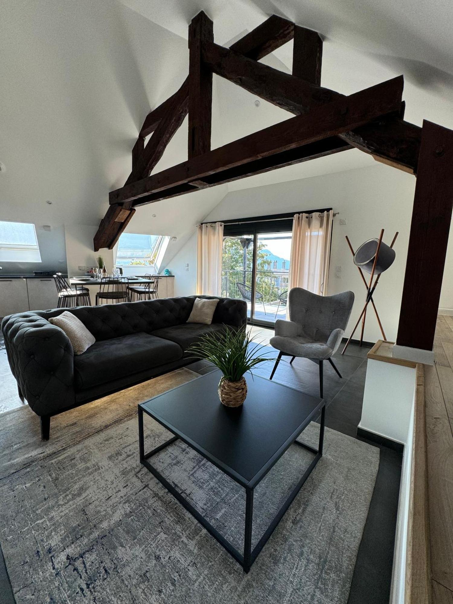 Magnifique Appartement Vue Lac - 5 Personnes Voglans Eksteriør bilde